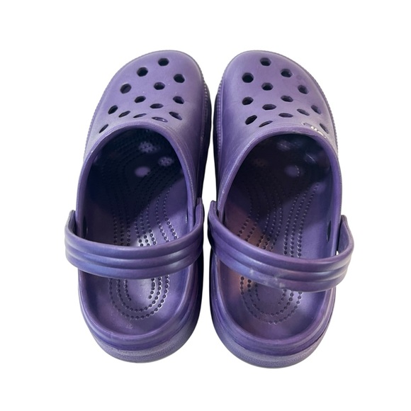 Amoji Clogs Mules Size 240 or Women’s Size 8 Purple - Picture 5 of 7